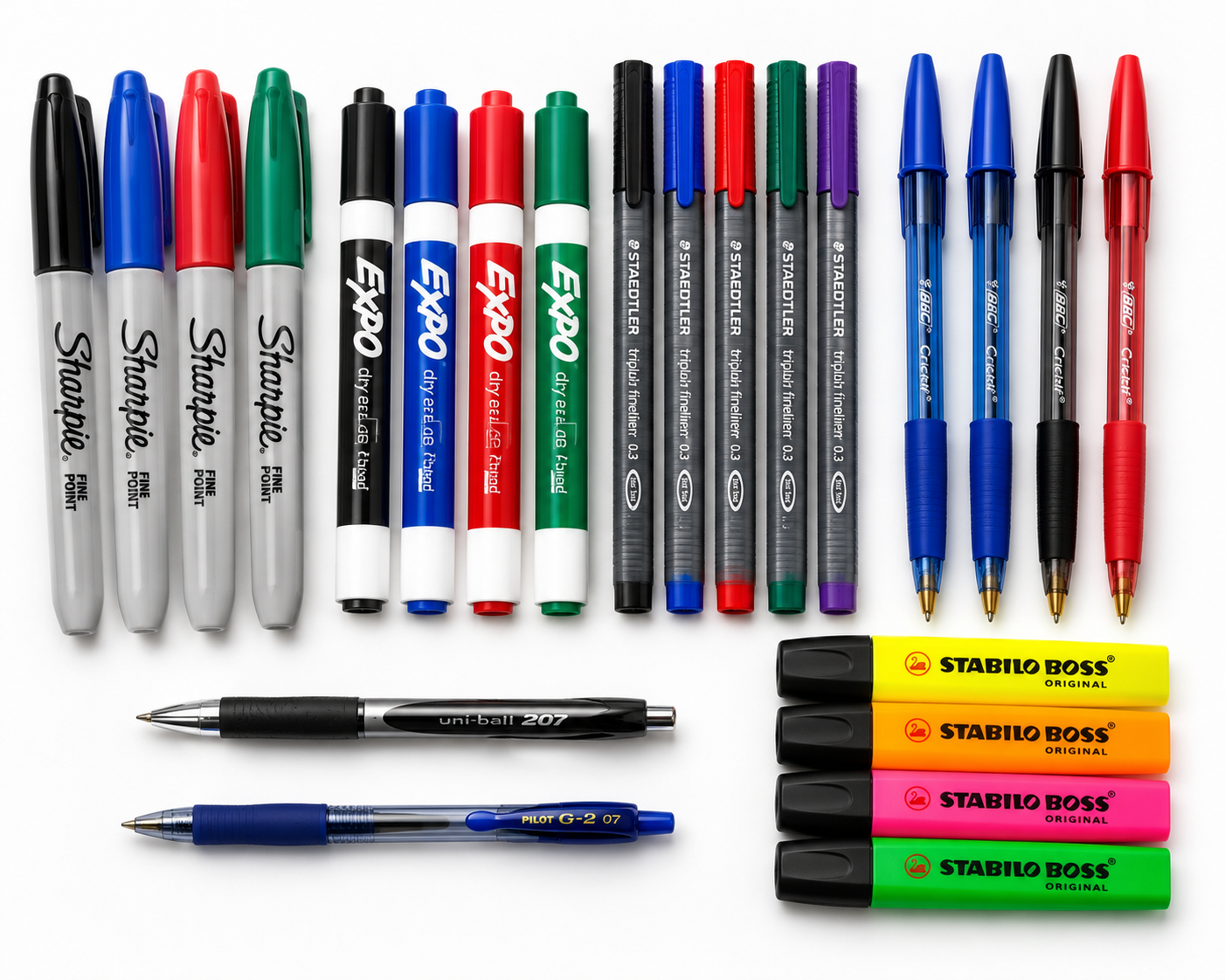Markers and Pens